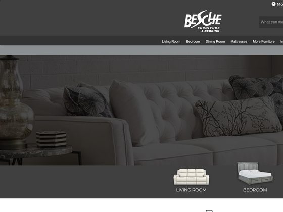 Besche Furniture storefront